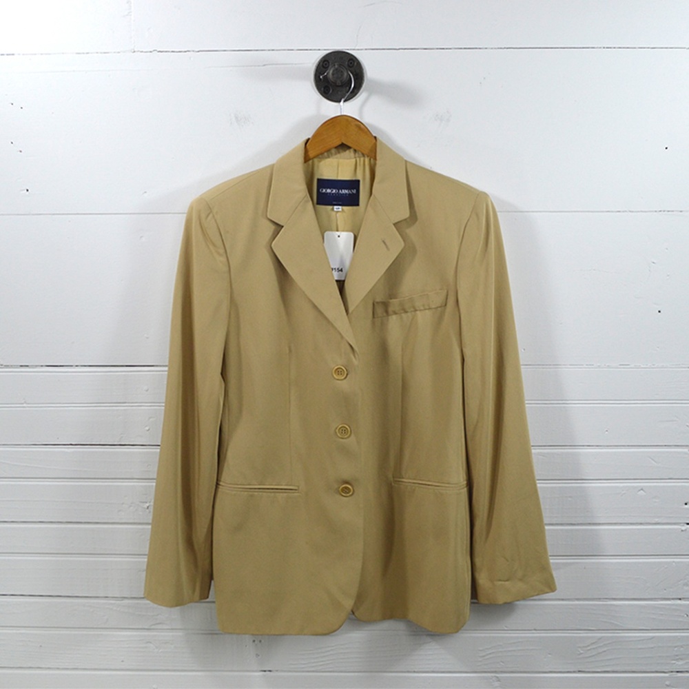 Giorgio Armani longline blazer #154-39